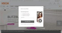 Desktop Screenshot of hse24.ch